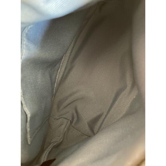 Vtg COACH signature black canvas / leather suede fabric Y2K Demi mini bag - Picture 9 of 9